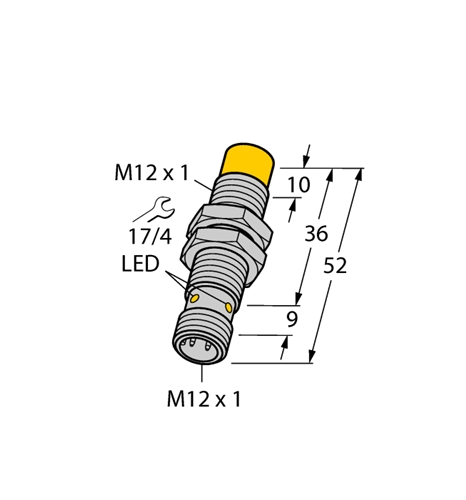 TURCK NI10UM12AP6XH1141 INDUCTIVE SENSOR