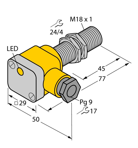 TURCK (1635400) INDUCTIVE SENSOR