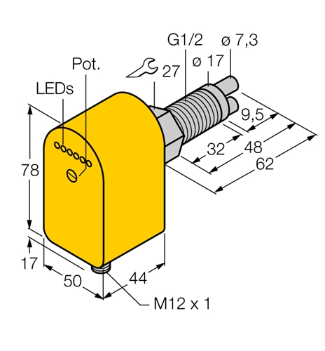 TURCK BANNER FCS-GL1/2A2P-LIX-H1141/A