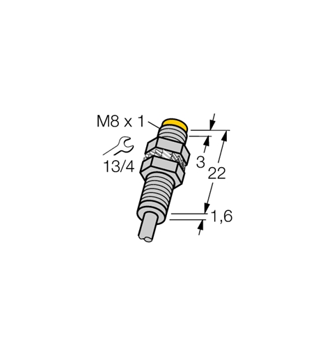 TURCK NI3-EG08K-Y1 PROX SENSOR