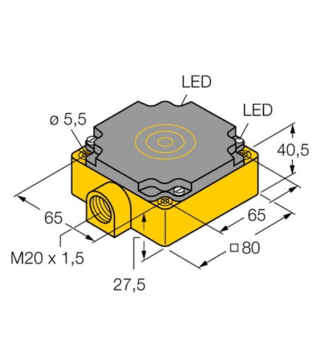 TURCK NI75U-CP80-VP4X2