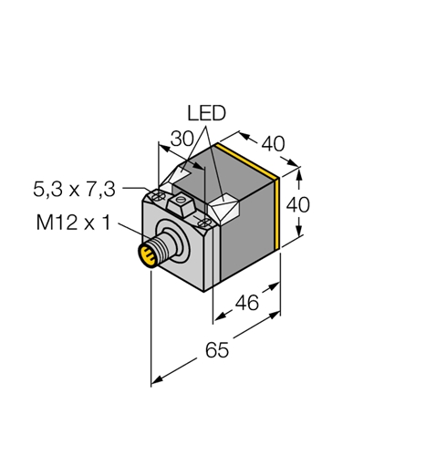 TURCK BI5U-CK40-VP4X2-H1141 PROXIMITY SENSOR