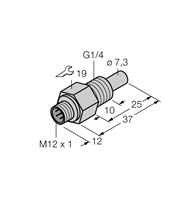 TURCK BANNER FLOW SENSOR (FCS-G1/4A4-NAEX-H1141)