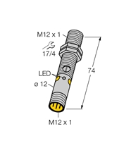 TURCK BANNER (M12NLPQ8) M12 POLARIZED