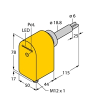 Turck Slow Sensor FCS-HA2P-L1X-H1141/AL115