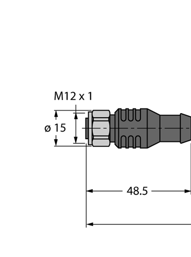 TURCK RKCV-FBY49YE-2M/5D