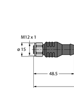 TURCK RKCV-FBY49YE-2M/5D