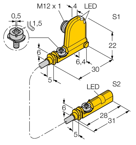 TURCK MAGNETIC SENSOR (4685730)