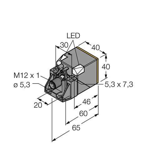 TURCK BANNER NI50U-QV40-AP6X2-H1141 INDUCTIVE