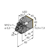 TURCK BANNER NI50U-QV40-AP6X2-H1141 INDUCTIVE