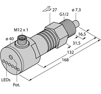 TURCK FCS-GL1/2A4-AP8X-H1141/D090 FLOW SENSOR