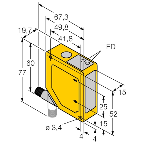 TURCK BANNER SENSOR Q50BVIQ