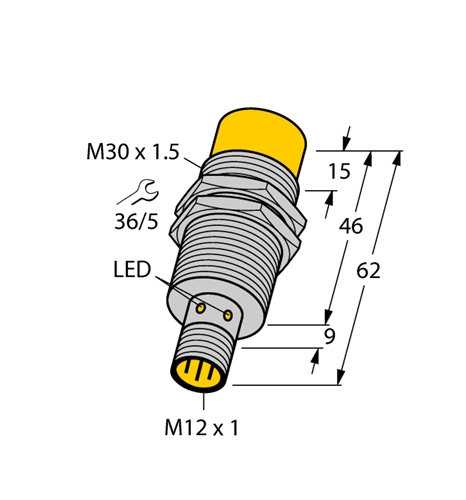 TURCK NI30U-M30VP6X-H1141 INDUCTIVE SENSOR