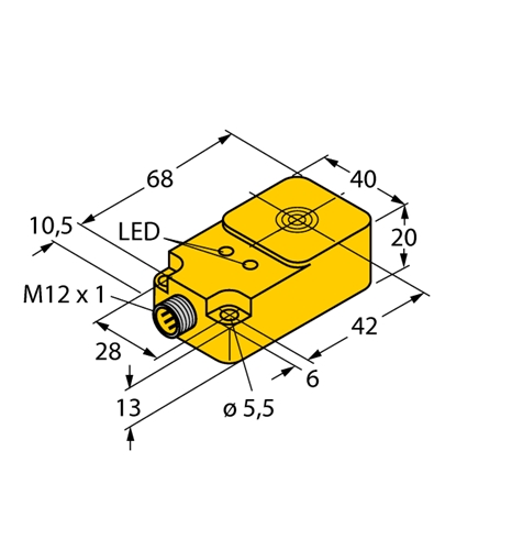 TURCK (1608600) BANNER SENSOR