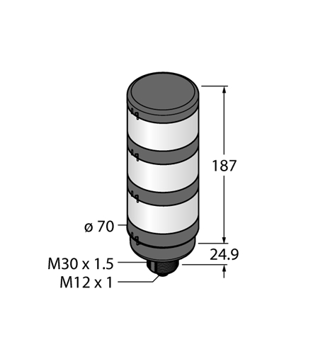 TL70 WIRELESS TOWER LIGHT 3 COLOR 12-30V DC