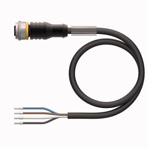 TURCK (RKC4.4T15/TEL) FEMALE M12 STRAIGHT 4PIN