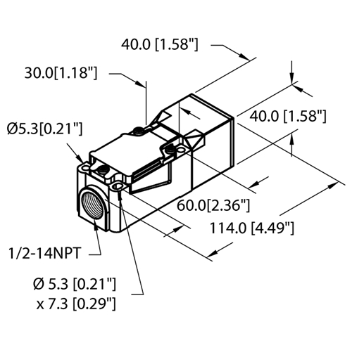 Turck (4280600) M20 Inductive Sensor