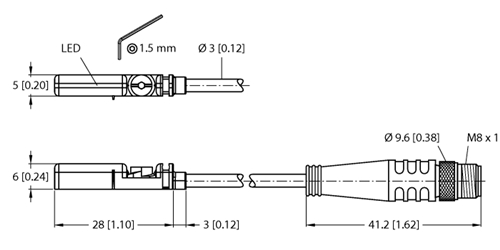 TURCK MAGNETIC FIELD SENSOR (4685723)