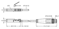 TURCK MAGNETIC FIELD SENSOR (4685723)