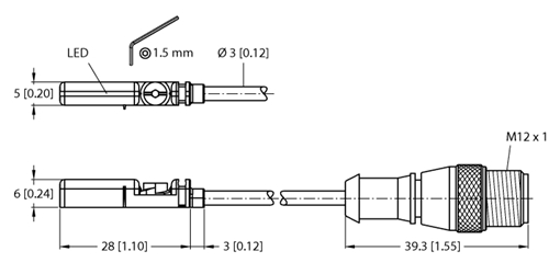 TURCK SENSOR (BIM-UNT-AP6X-0.3-RS4)