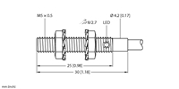 TURCK BI1EG05AN6X NPN SENSOR