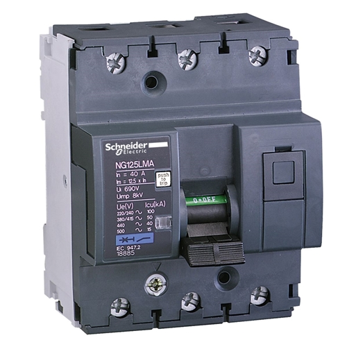 SCHNEIDER 25A 3P NG125LMA MOTOR PROTECTION MCB