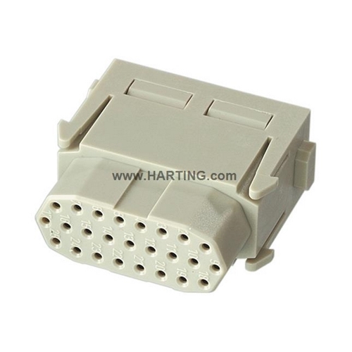 HARTING 25 WAY HIGH DENSITY MODULAR