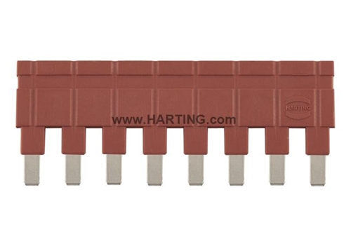 HARTING JUMPER 1 X 8 16A; RED