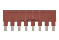 HARTING JUMPER 1 X 8 16A; RED