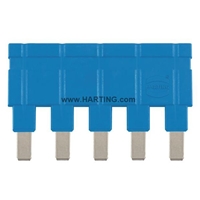 HARTING JUMPER 1 X 5 16A; BLUE