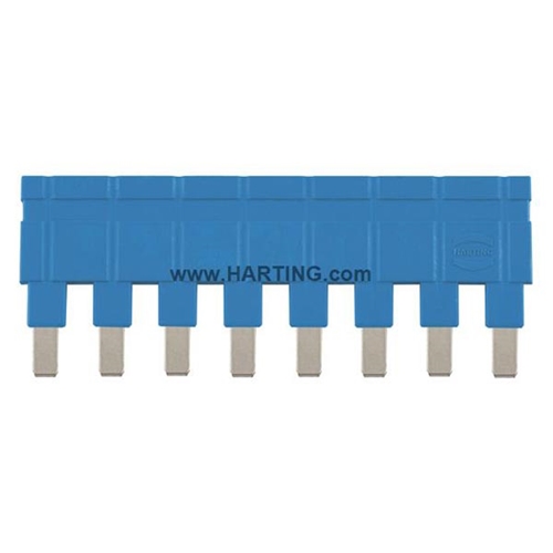 HARTING JUMPER 1 X 8 16A; BLUE