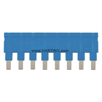 HARTING JUMPER 1 X 8 16A; BLUE