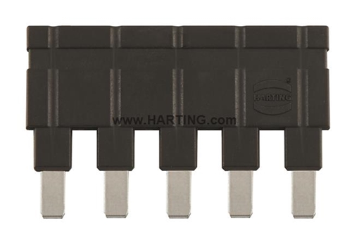 HARTING JUMPER 1 X 5 16A; BLACK