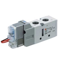 SMC 5 PORT SOLENOID VALVE 24VDC