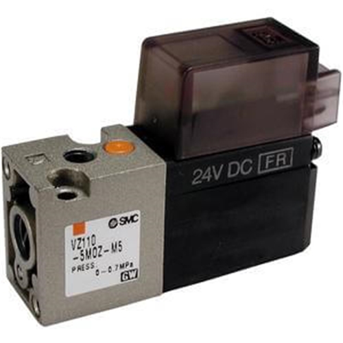 SMC 3/2 SOLENOID VALVE, 110V M5 PORTS