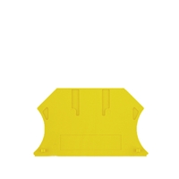 WEIDMULLER WAP2.5-10 GE YELLOW END/PARTITION PLATE