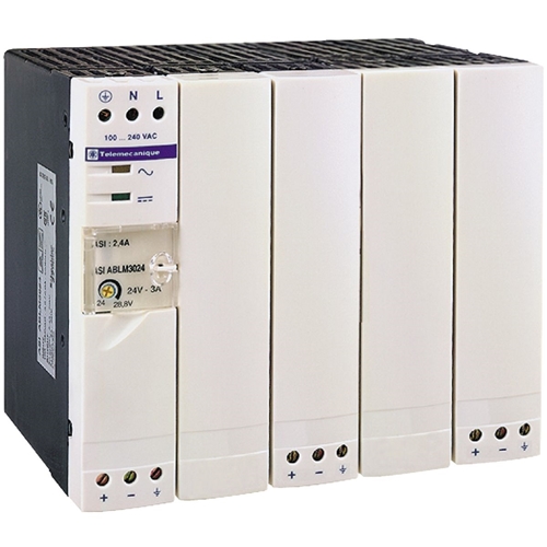 SCHNEIDER PSU SINGLE-PHASE 10A 24VDC WITH PF