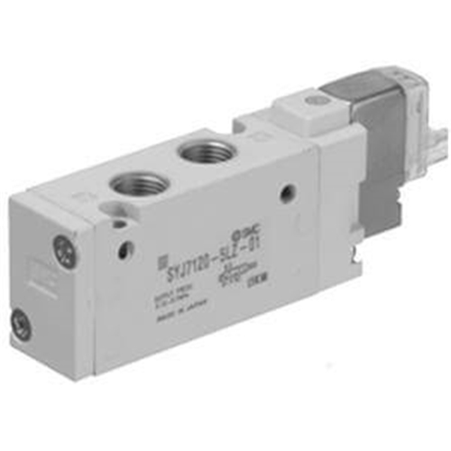 SMC SOLENOID VALVE 24VDC 5/2 C/W FOOT BRACKET