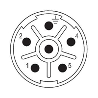 WEIDMULLER SAI-M23-SE-L-6 PLUG-IN CONNECTOR INSERT