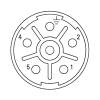 WEIDMULLER SAI-M23-BE-L-6 PLUG-IN CONNECTOR INSERT