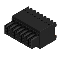 WEIDMULLER PCB CONNECTOR B2CF 3.50/16/180 SN BK BX