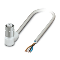 PHOENIX (SAC-4P-10,0-600/M12FR-3L HD) SENSOR CABLE