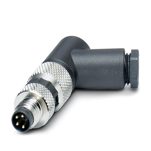 PHOENIX M8 4P RE-WIREABLE CONNECTOR ANGLED