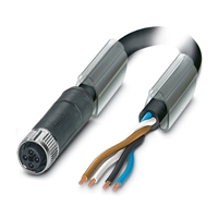 PHOENIX SAC-4P- 5,0-PUR/M12FST POWER CABLE