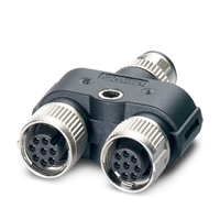 PHOENIX Y CONNECTOR CIRCULAR METRIC CONNECTORS,