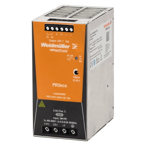 WEIDMULLER PRO ECO3 PSU 240W 24V 10A