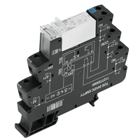 WEIDMULLER  TRS 24VDC 1CO 16A RELAY MODULE