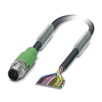 PHOENIX SENSOR/ACTUATOR CABLE SAC-17P-MS/ 3,0-PVC