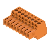 WEIDMULLER BL 3.50/08/180 SN OR BX 8-WAY CONNECTOR