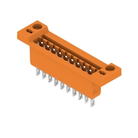 WEIDMULLER PCB PLUG IN CONNECTOR MALE